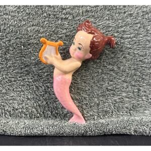MCM Ceramic Mermaid Wall Hanging c1968